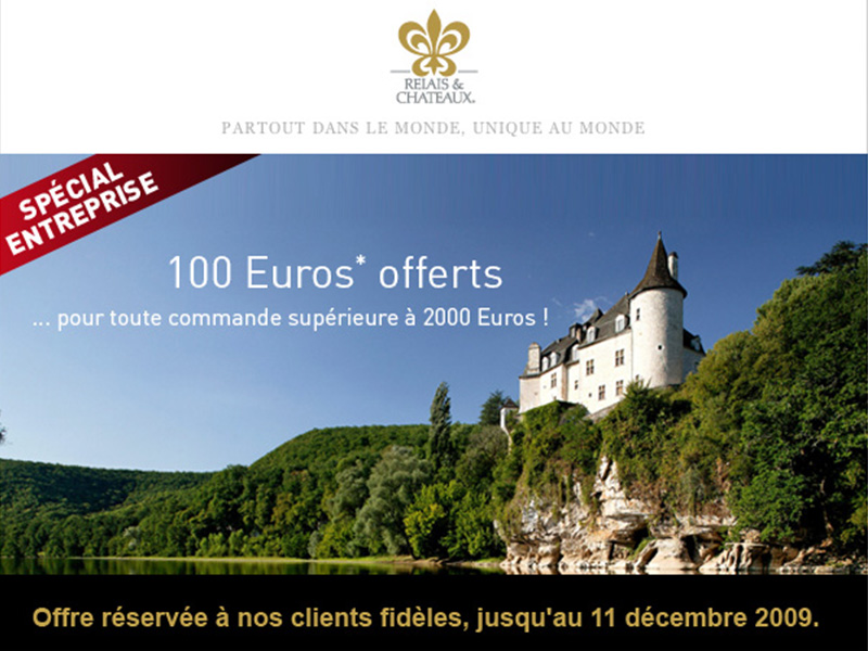 Relais & Châteaux / Emailing